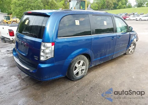 2011 Dodge Grand Caravan Crew from USA, damaged, VIN 2D4RN5DGXBR718972